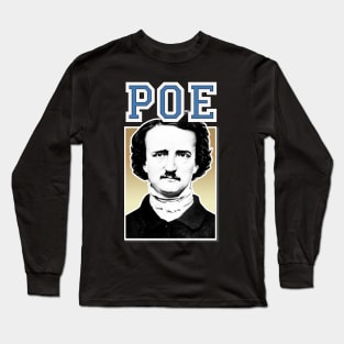 Edgar Allan Poe // Graphic Design Hipster Statement Art Long Sleeve T-Shirt